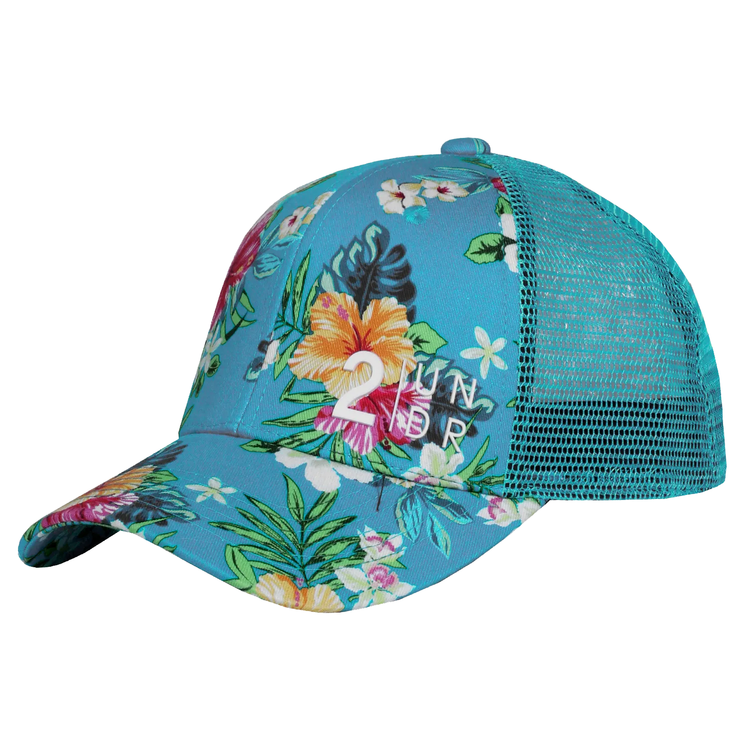 2UNDR Mesh Back Print Hat In Turks