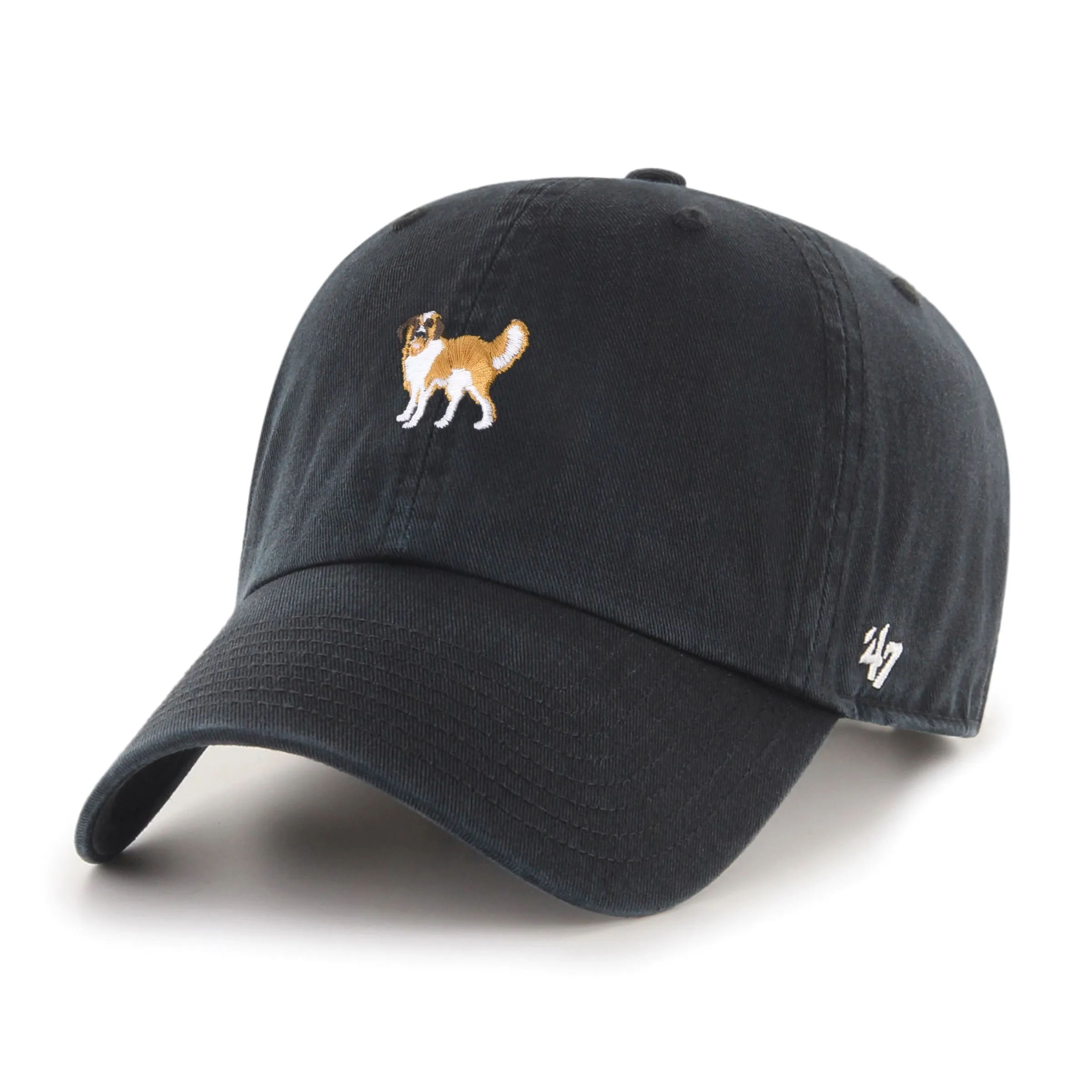 47 Saint Bernard Clean Up Cap In Black