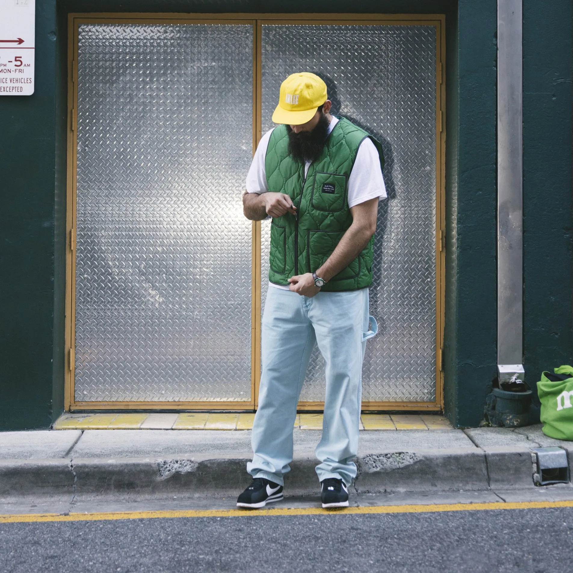 Awake NY Logo Hat Yellow