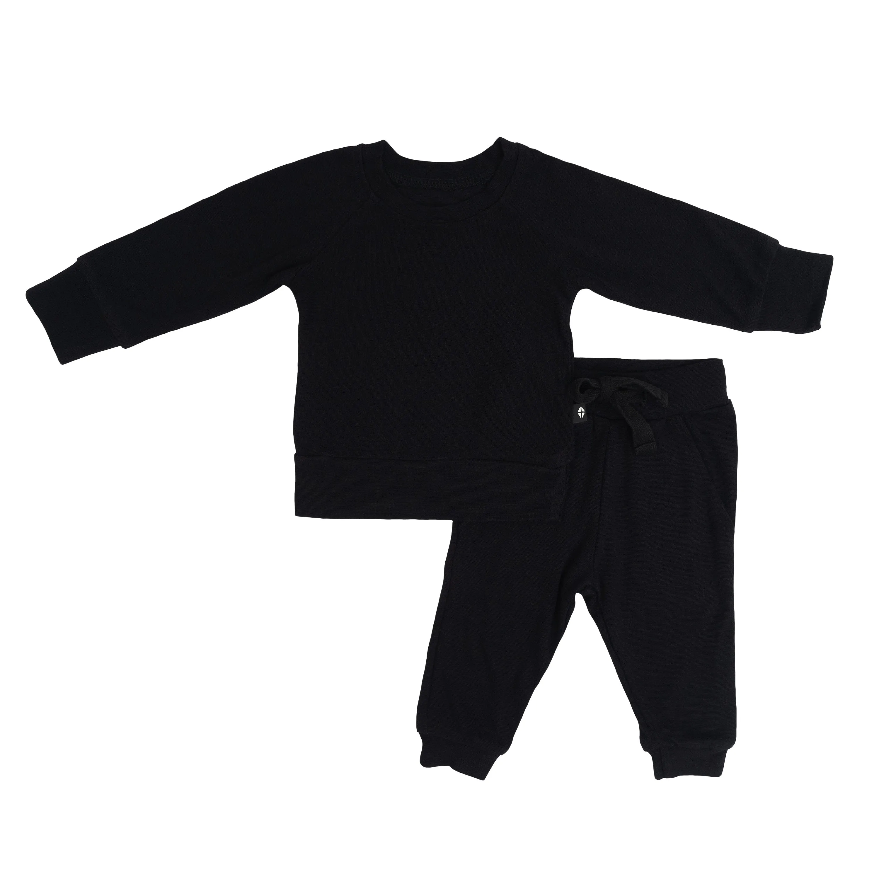 Bamboo Jersey Jogger Set in Midnight