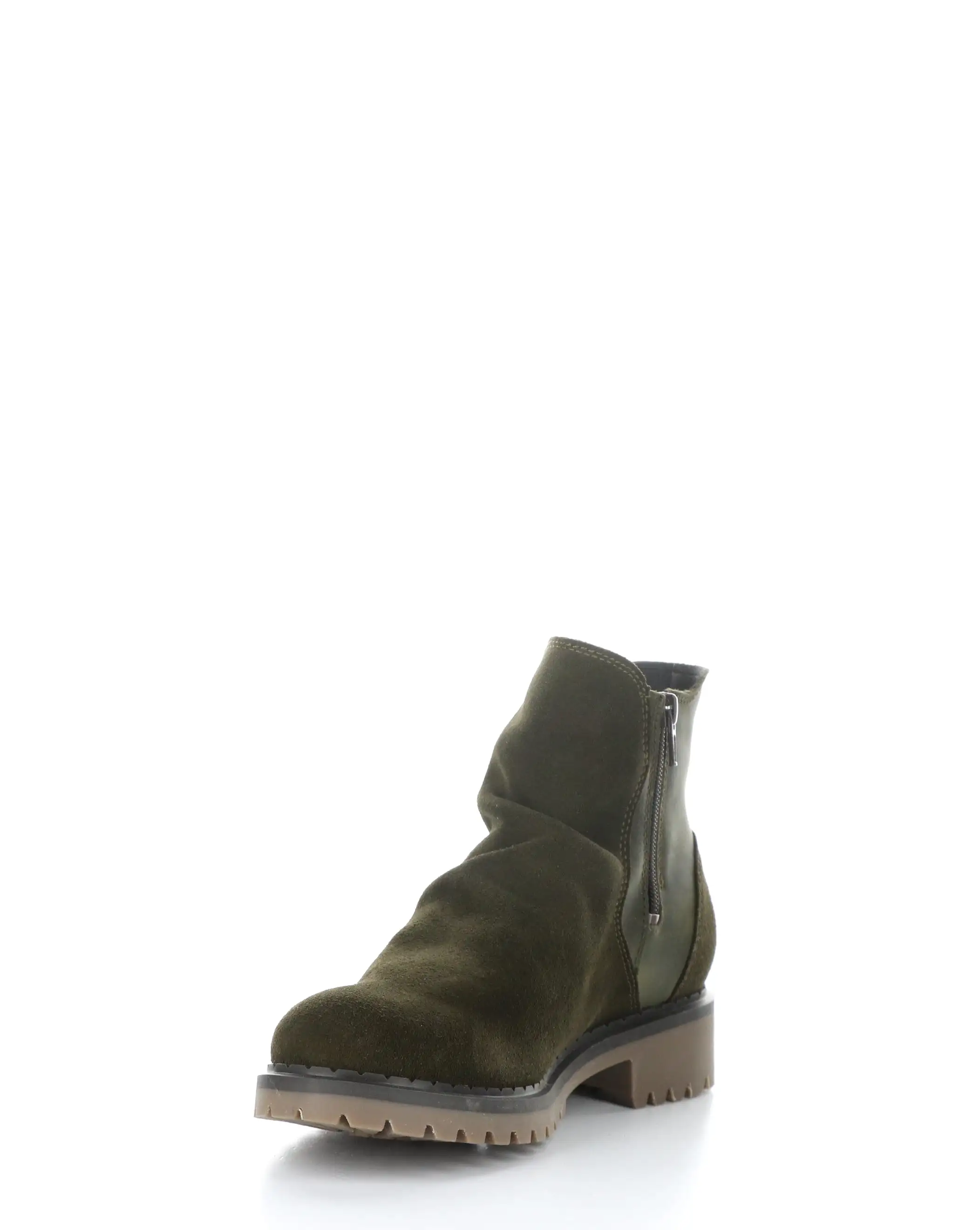 BARB OLIVE Elasticated Boots