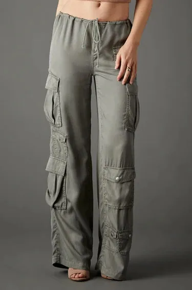 Blue Revival In Combat Tencel Wide Leg Pants