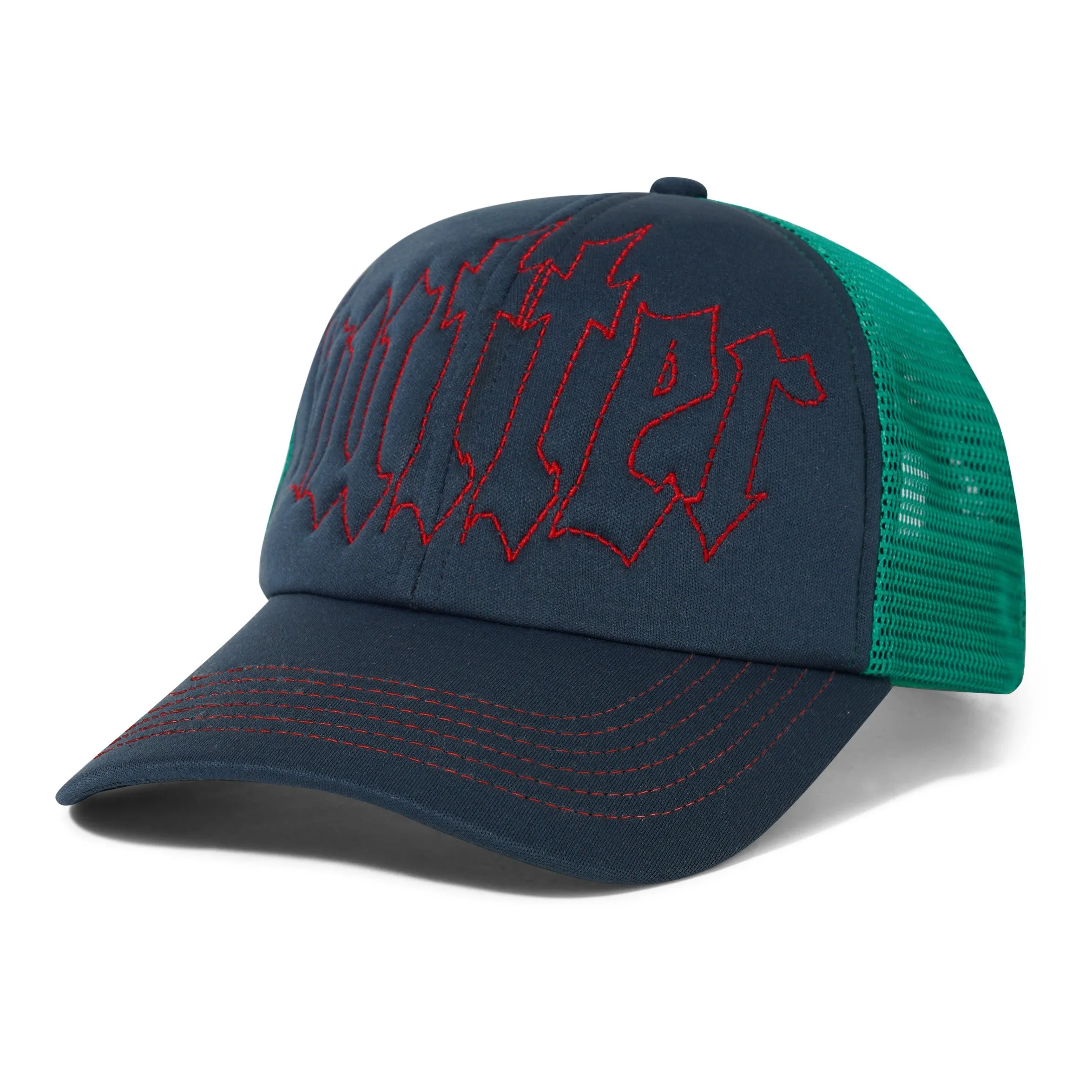 Butter Goods Shock Trucker Cap Navy