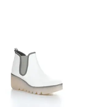 BYNE349FLY 011 WHITE Elasticated Boots