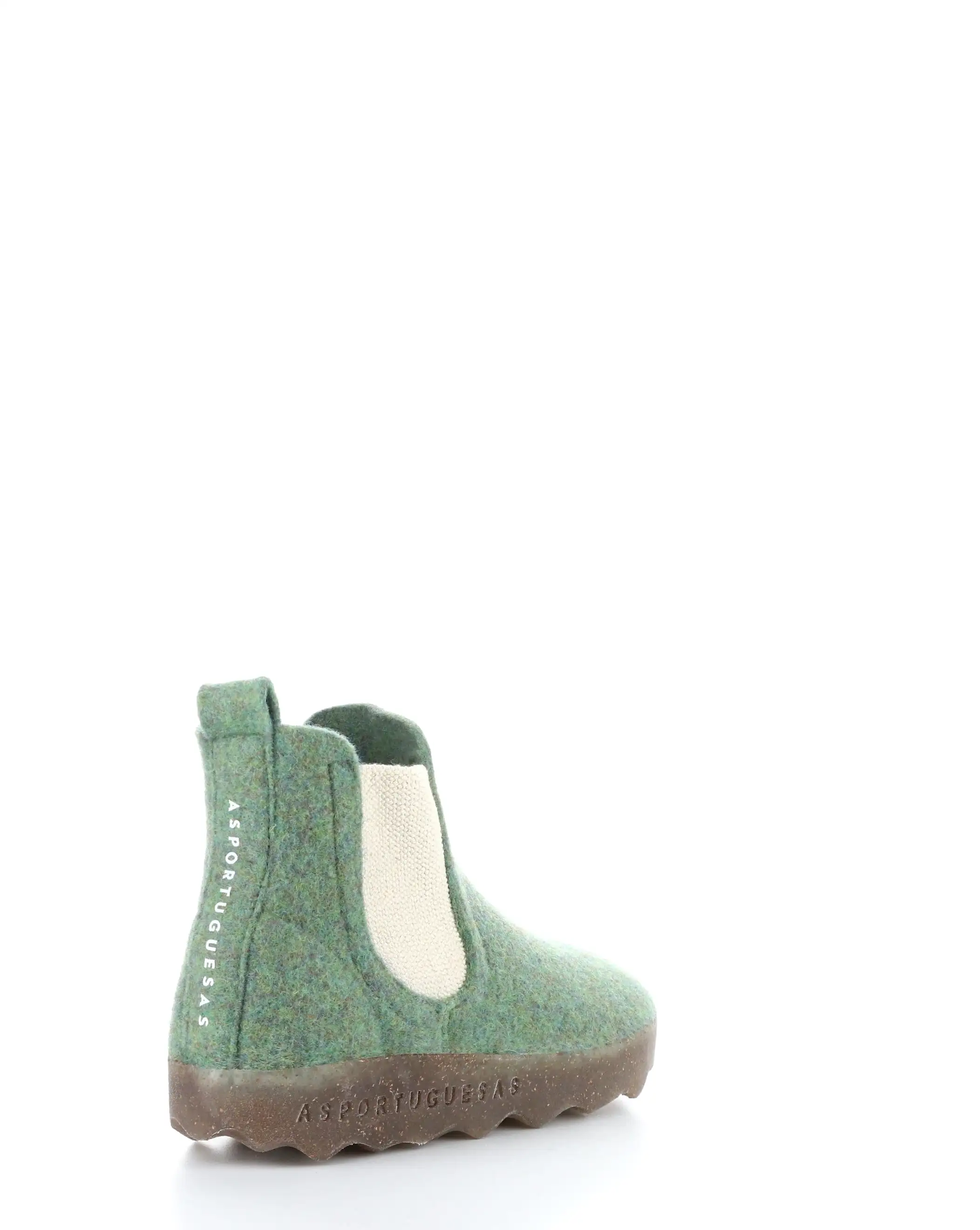 CAIA084ASP Green Elasticated Boots