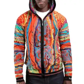 Coogi Sunset Classic Zip Hoodie (Sunset) C73001