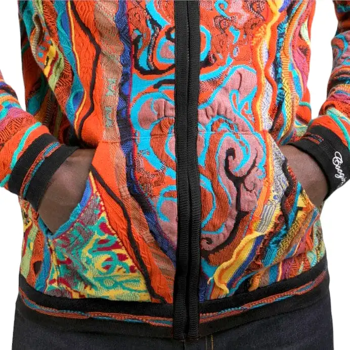 Coogi Sunset Classic Zip Hoodie (Sunset) C73001