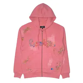 Cookies Anthem Fleece Zip Hoodie (Dusty Rose) 1565H6812