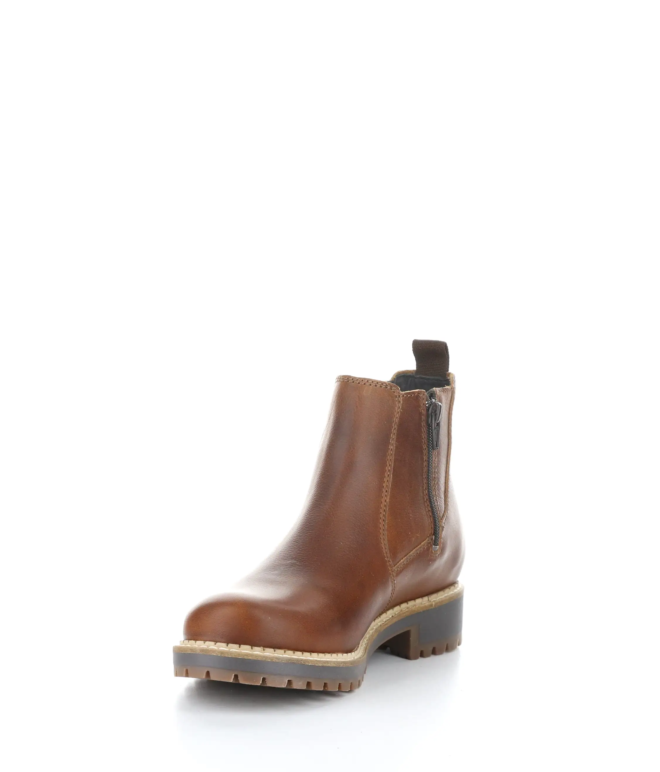 CORRA COGNAC Elasticated Boots