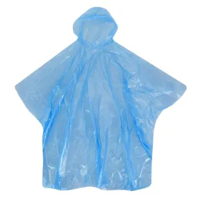 CTM Adult Disposable Rain Ponchos (Pack fo 5)