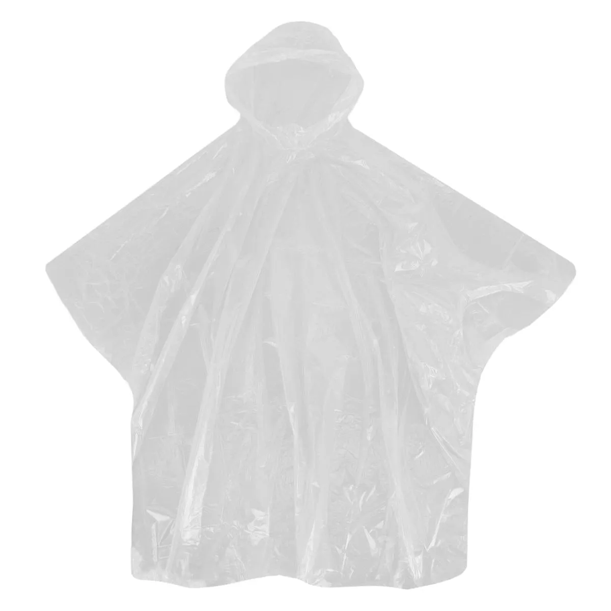 CTM Adult Disposable Rain Ponchos (Pack fo 5)