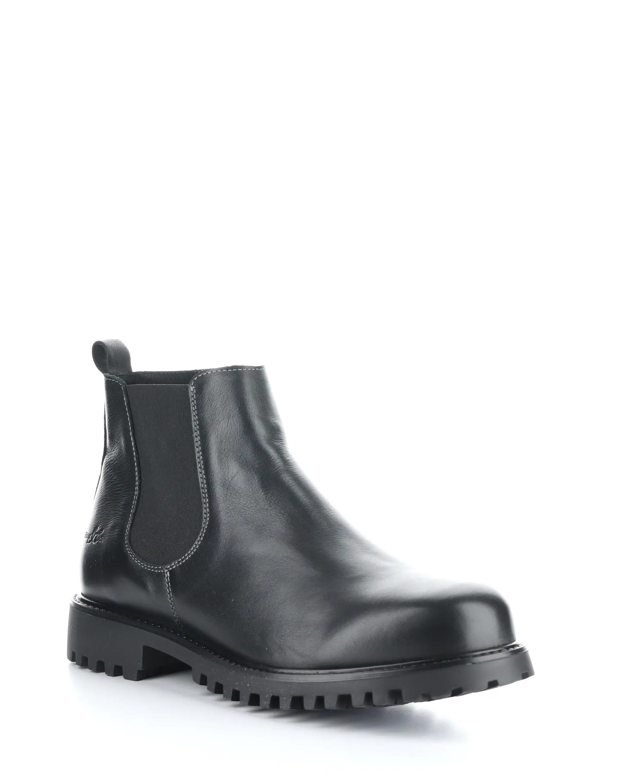 DAX BLACK Round Toe Boots