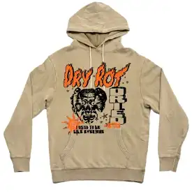 Dry Rot Everything Hoodie (Light Tan) DR102