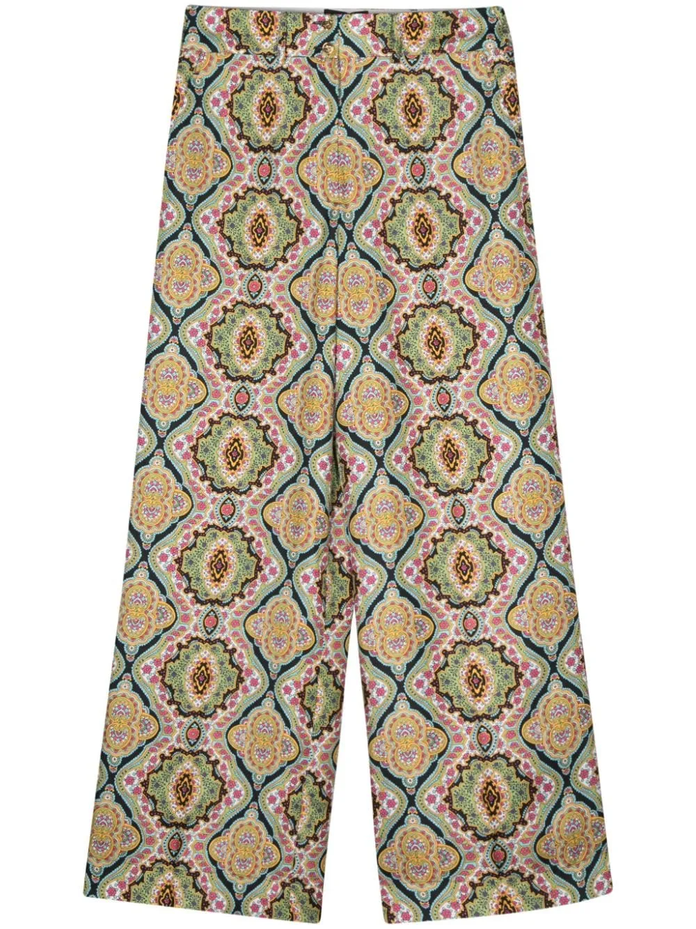 ETRO Floral Wide Leg Pants for Women - SS24 Collection