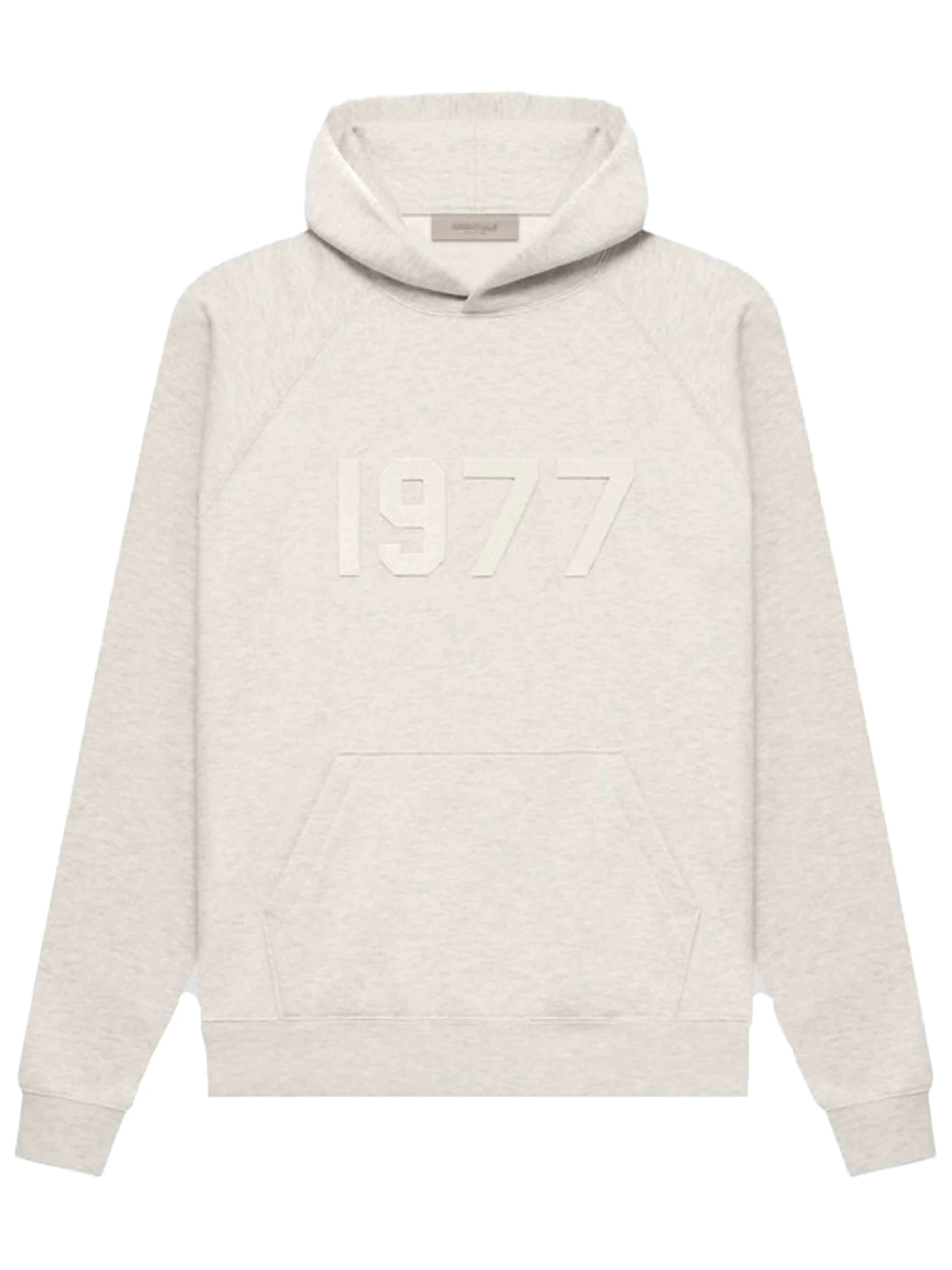 Fear of God Essentials 1977 Hoodie Light Oatmeal [SS22]