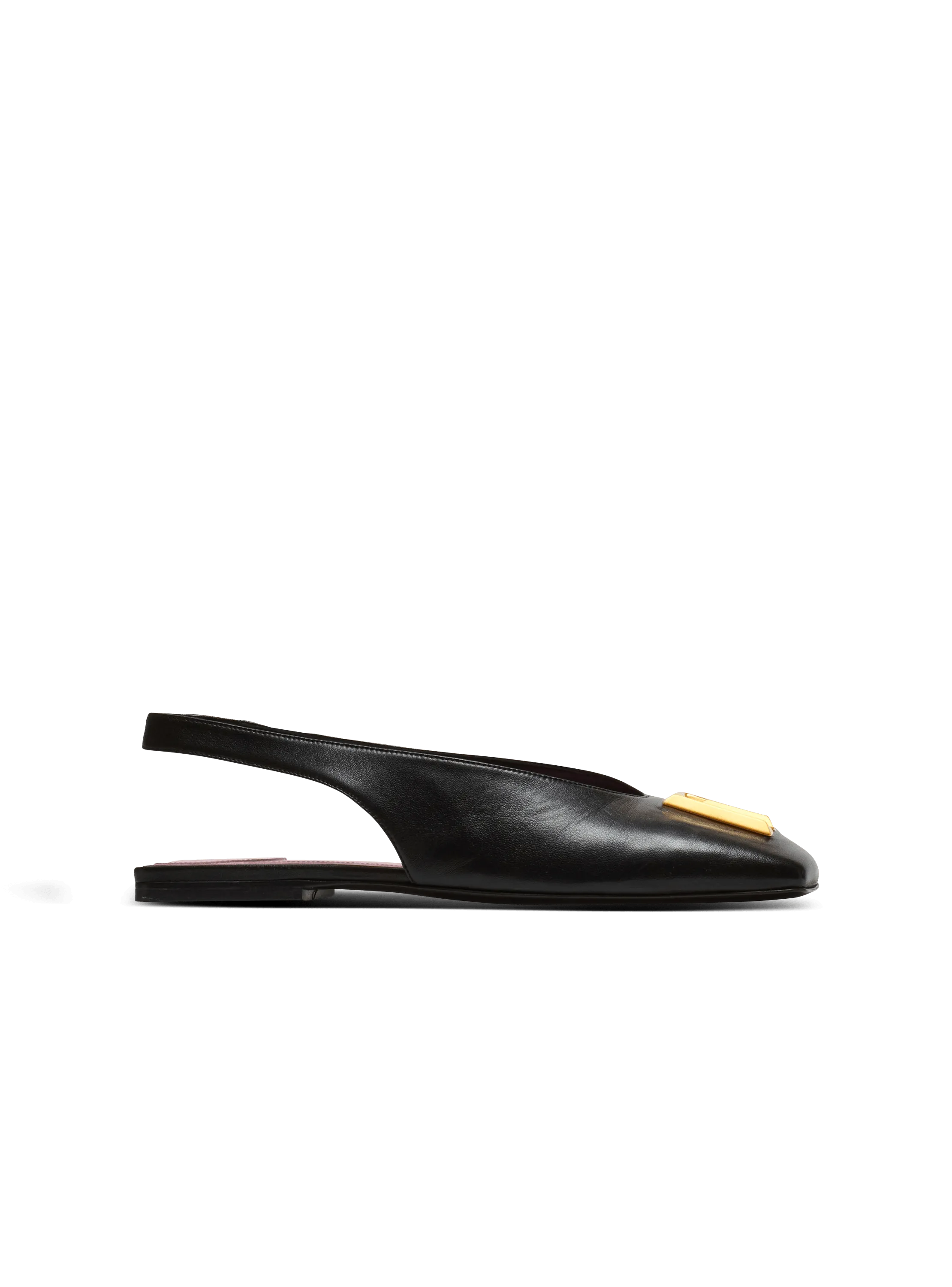 Flat Eden slingbacks in lambskin leather