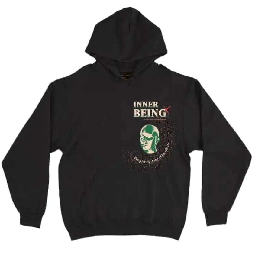 Frequently Asked Questions Inner Being Hoodie (Black) 23-399HD