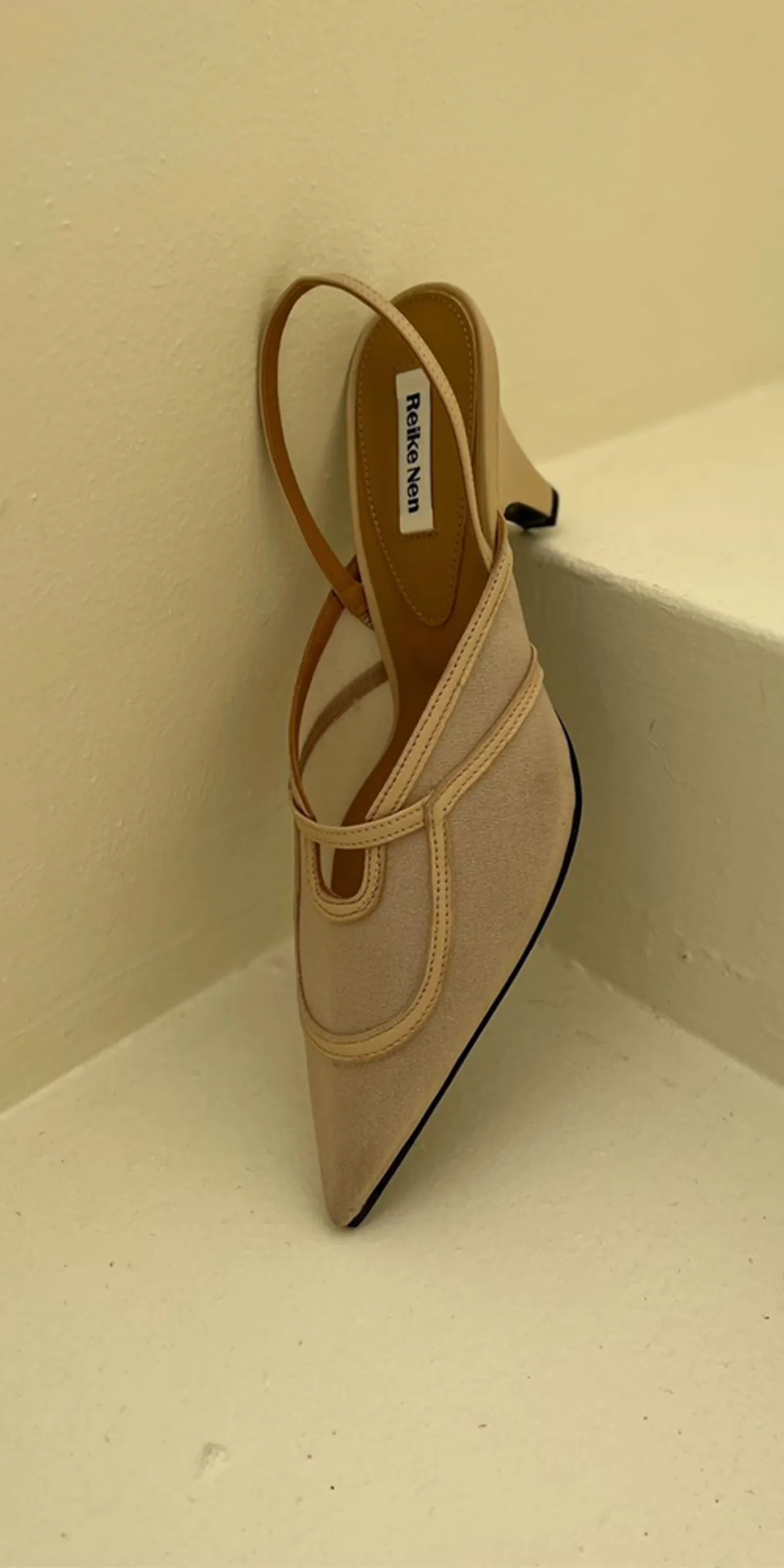 Gib Slingbacks - Beige