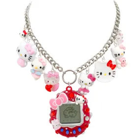 Hello Kitty Cyber Pet Charm Necklace