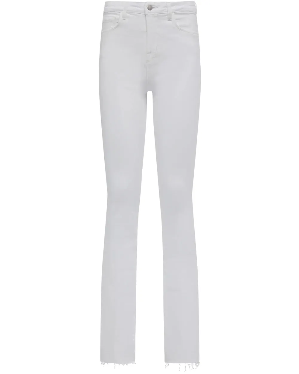 High Rise Ruth Straight Jean in Blanc