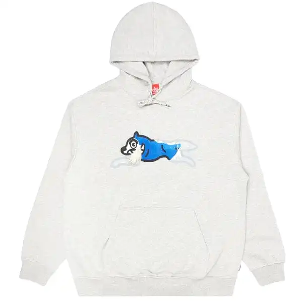 Ice Cream Sticker Hoodie (Heather Grey) 431-7303