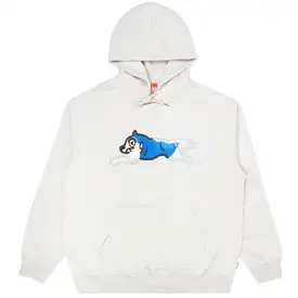 Ice Cream Sticker Hoodie (Heather Grey) 431-7303