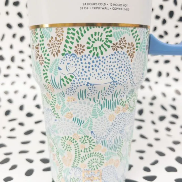 Jungle To-Go Handle Tumbler