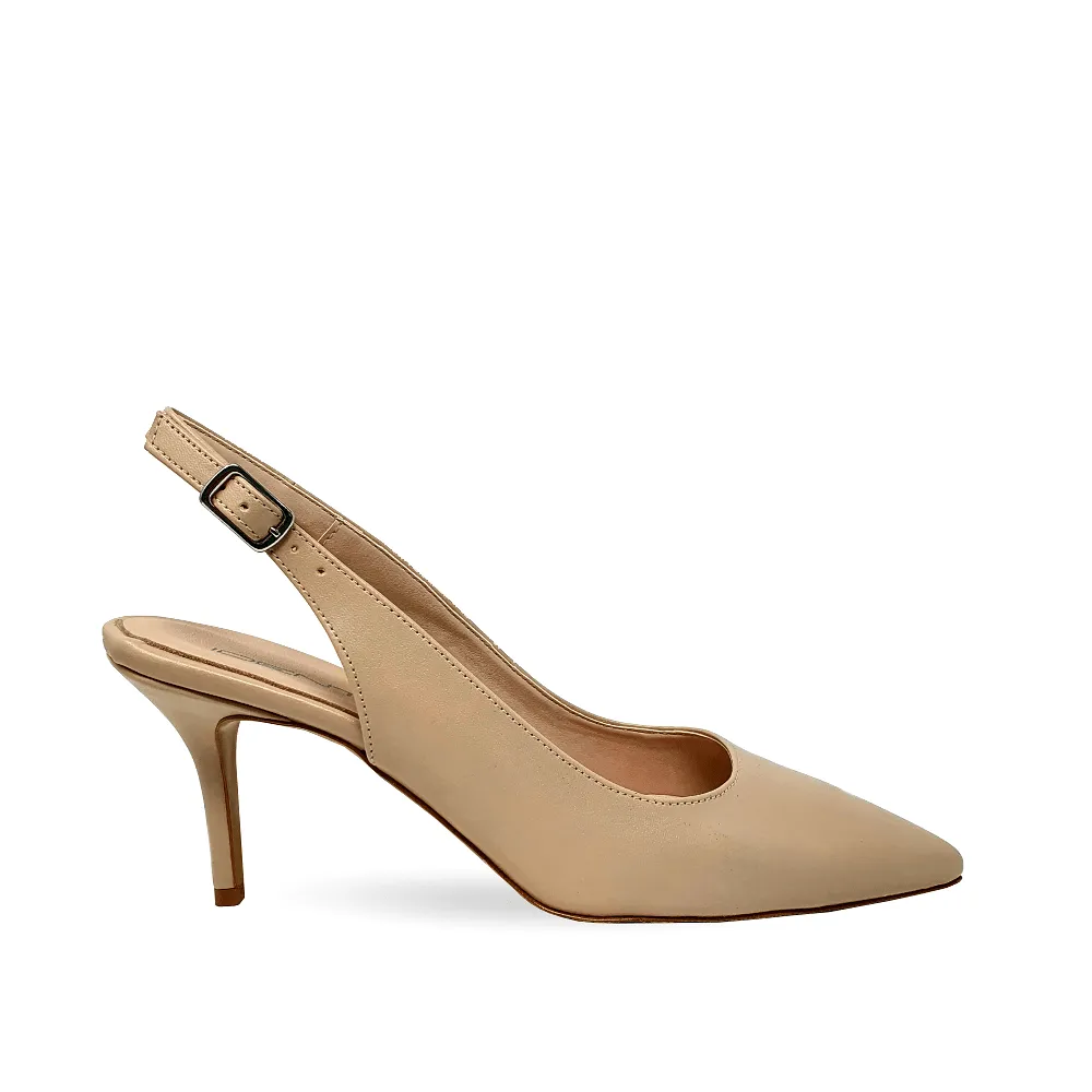 JUSTINA PELLE BEIGE 70mm