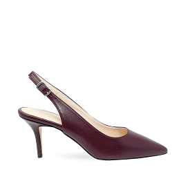 JUSTINA PELLE BORDEAUX 70mm