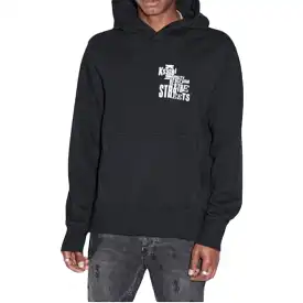 Ksubi Graff Kash Hoodie (Jet Black) MFA23FL009