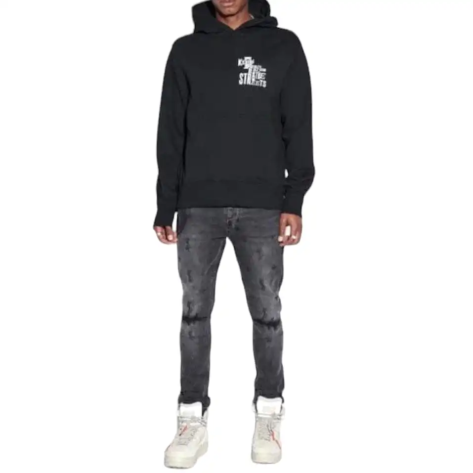 Ksubi Graff Kash Hoodie (Jet Black) MFA23FL009