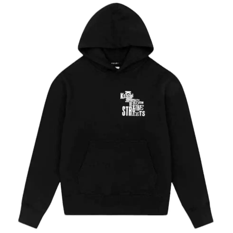 Ksubi Graff Kash Hoodie (Jet Black) MFA23FL009