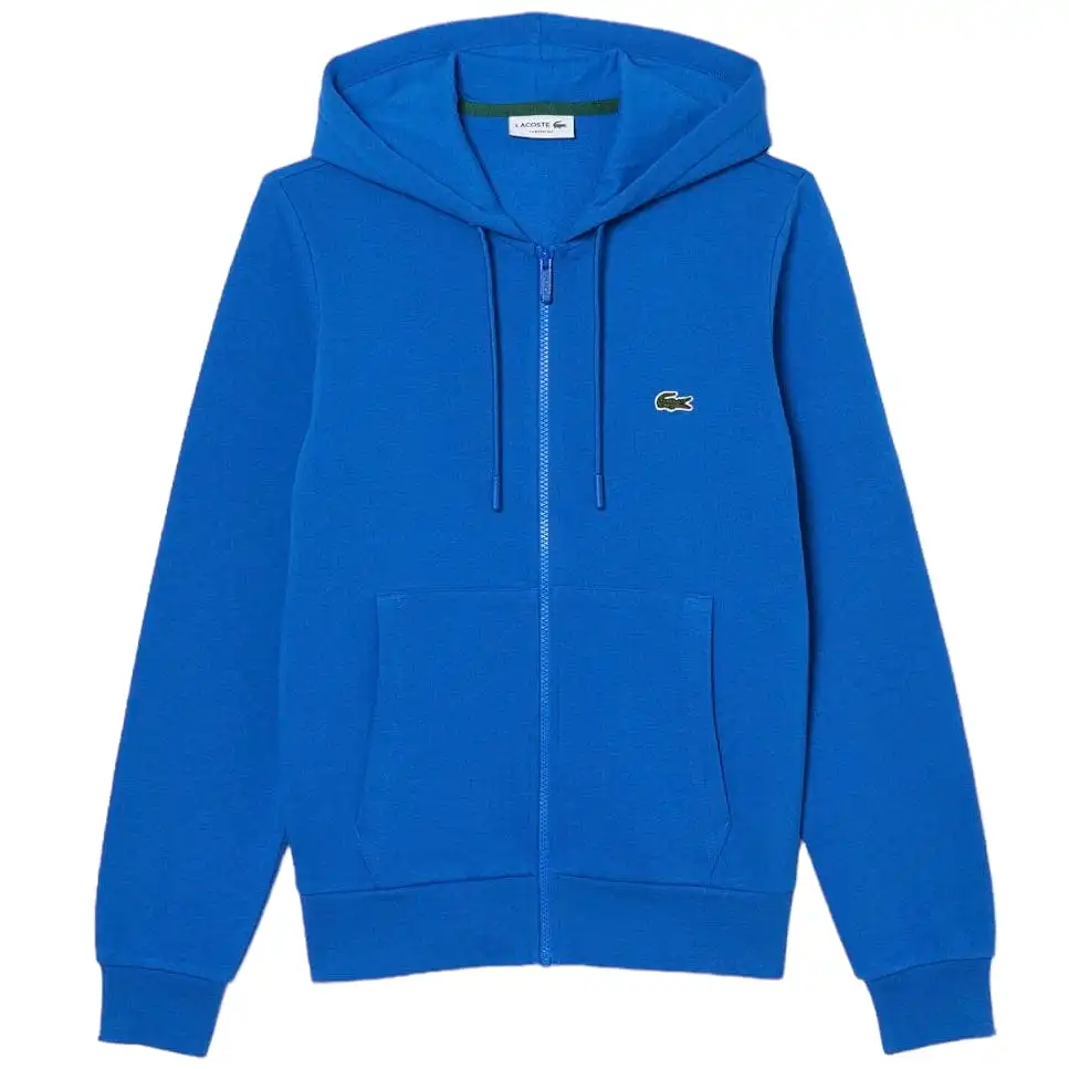 Lacoste Kangaroo Pocket Color-Blocked Hoodie (Kingdom Blue) SH9626-51