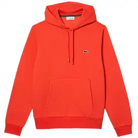 Lacoste Organic Cotton Hoodie (Orange) SH9623-51