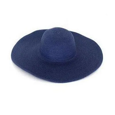 Large Brimmed Straw Fashion Seaside Summer Sun Visor Hats for Women