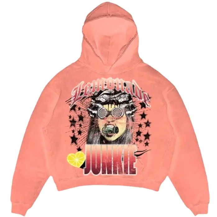 Lemonade Junkie Twilight Zone Hoodie (Coral) LJ-42327