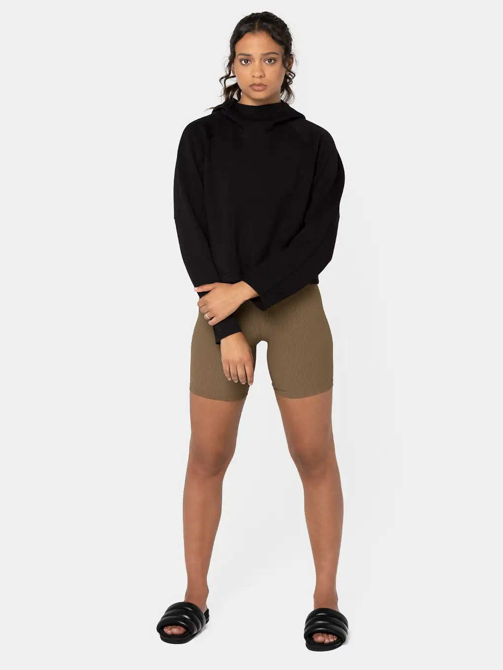 LULULEMON X BARRY'S BLK AIRWRAP HOODIE