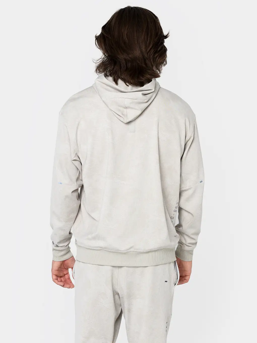 LULULEMON X BARRY'S MARBLE LINEN CLASSIC HOODIE