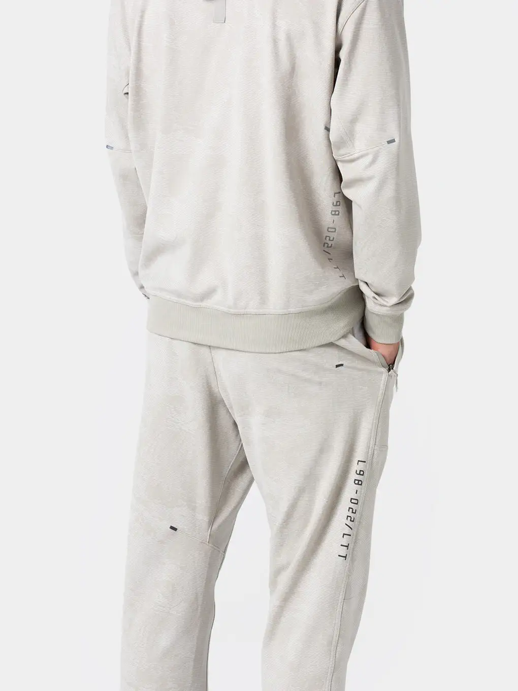 LULULEMON X BARRY'S MARBLE LINEN CLASSIC HOODIE