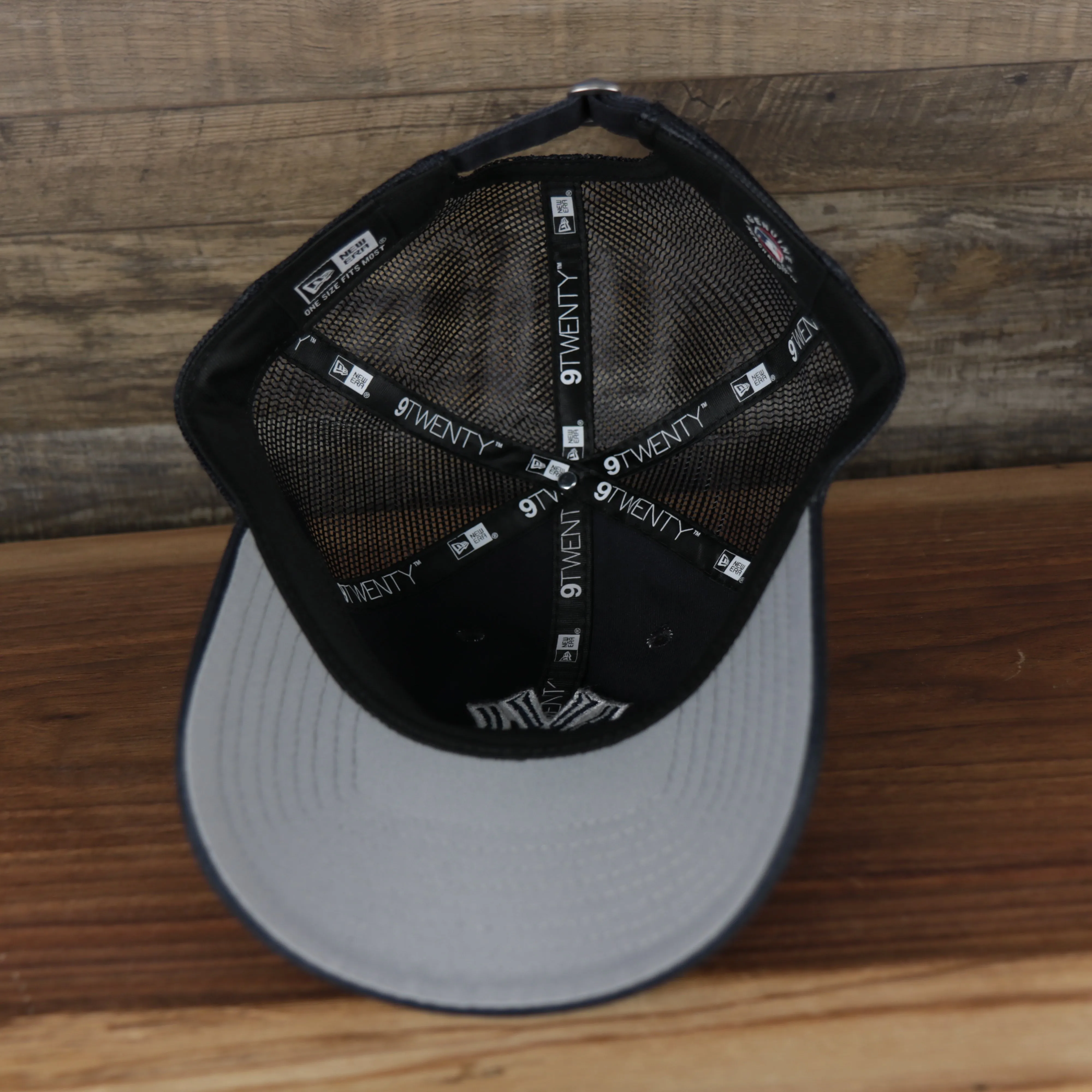 New York Yankees 2022 MLB Batting Practice On-Field Spring Training 9Twenty Trucker Dad Hat