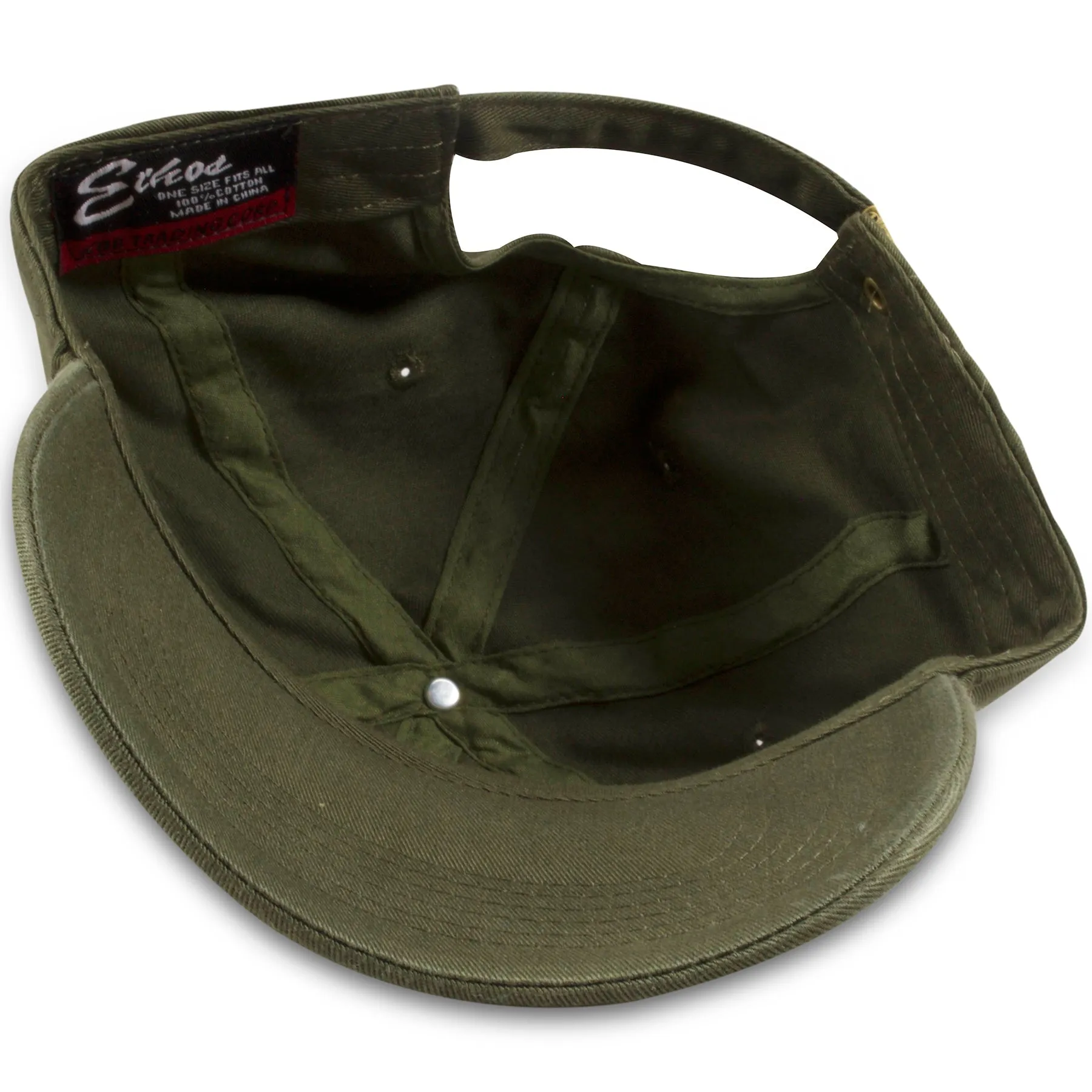 Olive Blank Adjustable Dad Hat