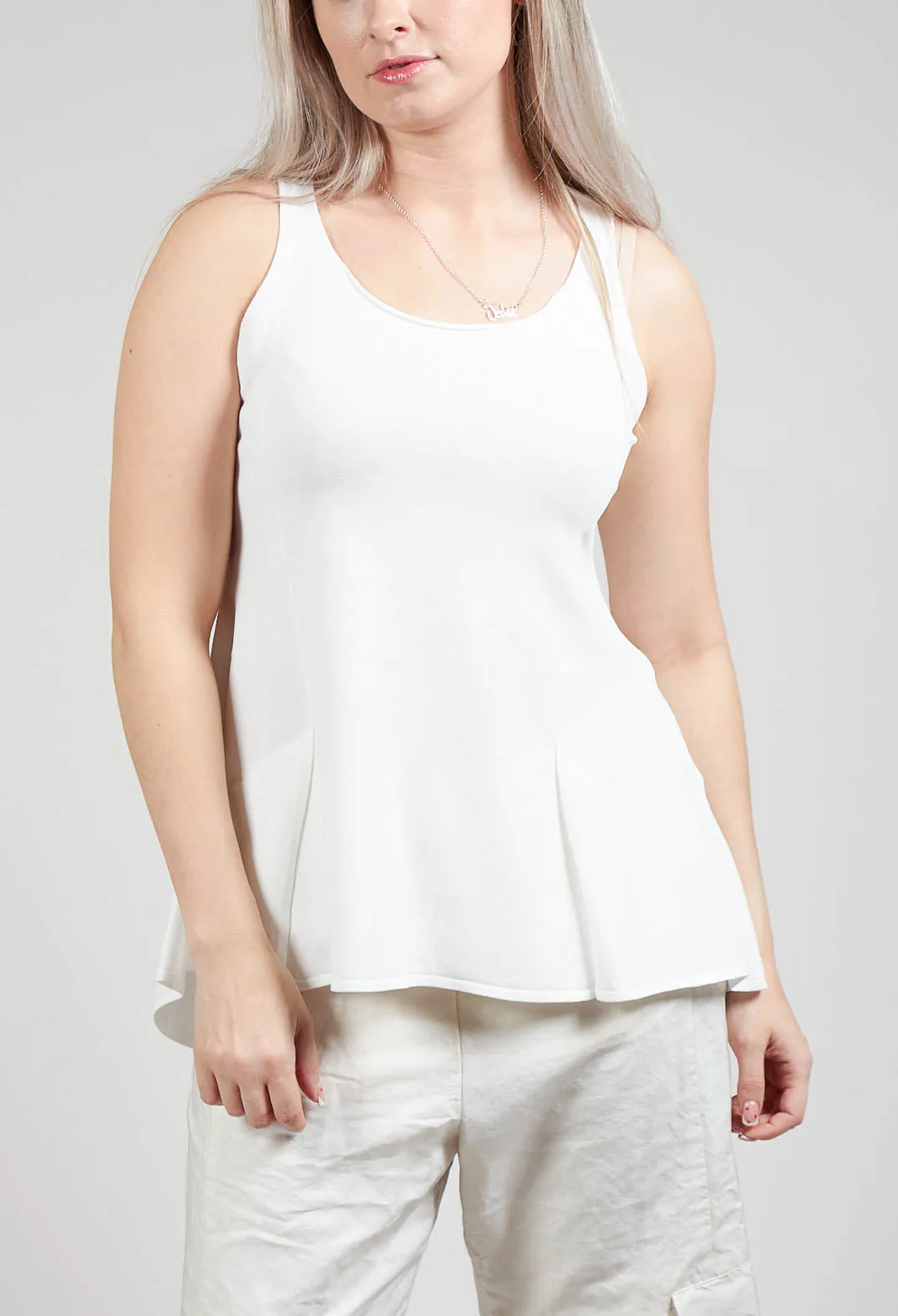 Peplum Vest in Callas