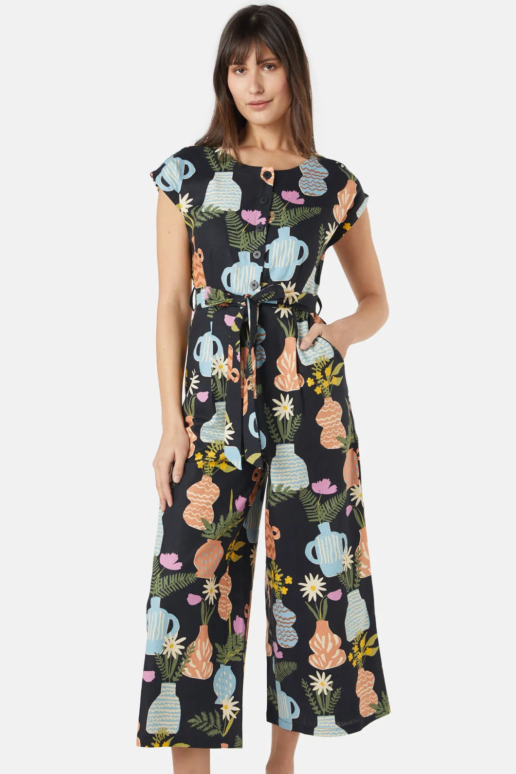 Pretty Vases Jumpsuit