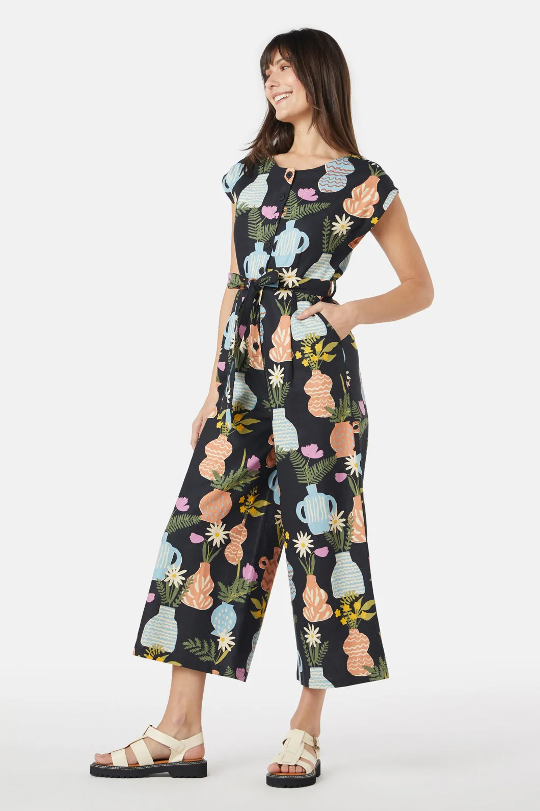 Pretty Vases Jumpsuit