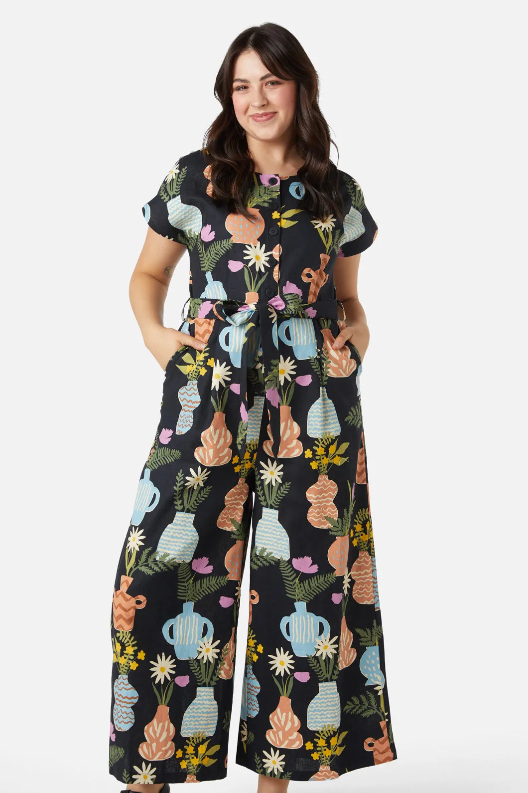 Pretty Vases Jumpsuit