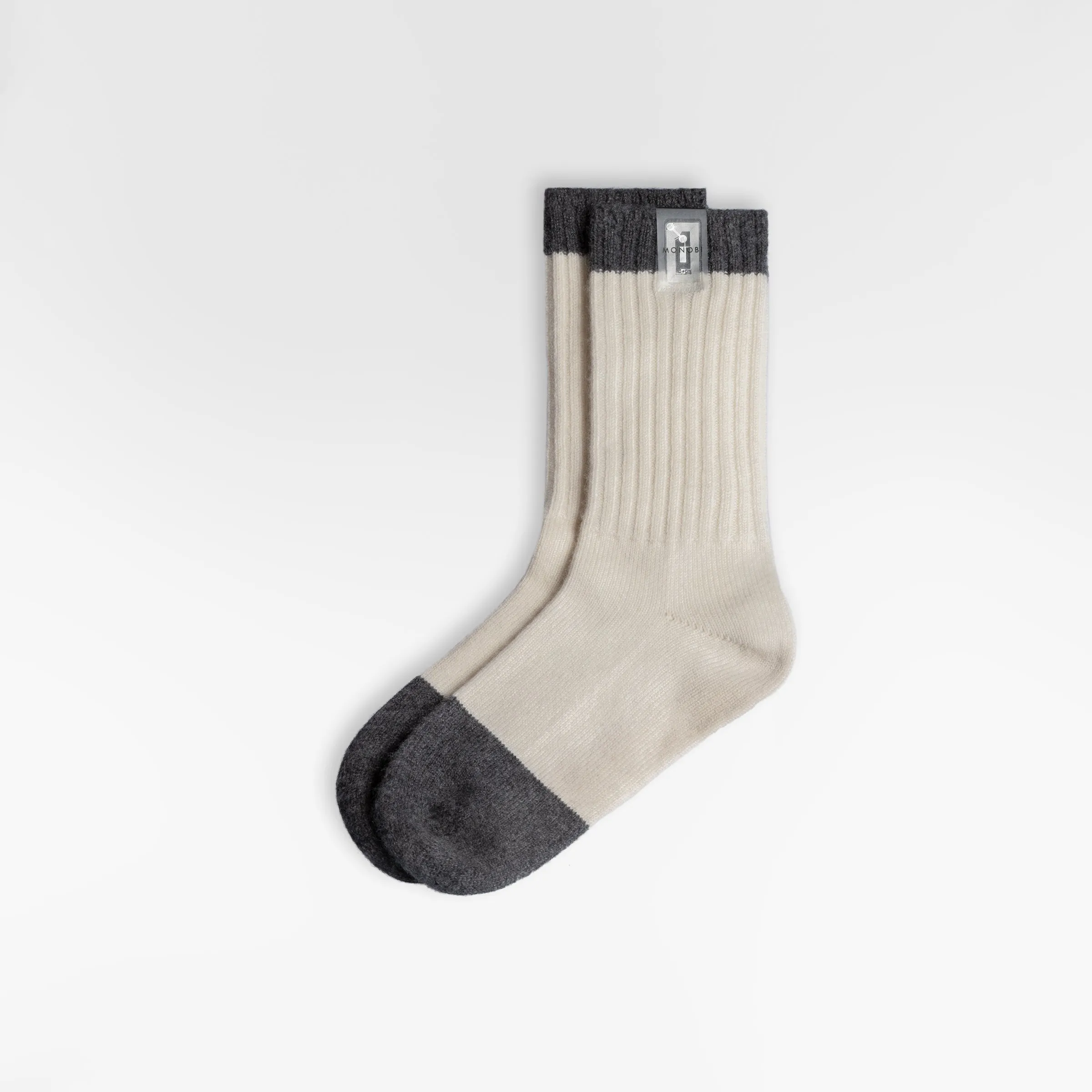 PURE CASHMERE SOCKS / SNOW