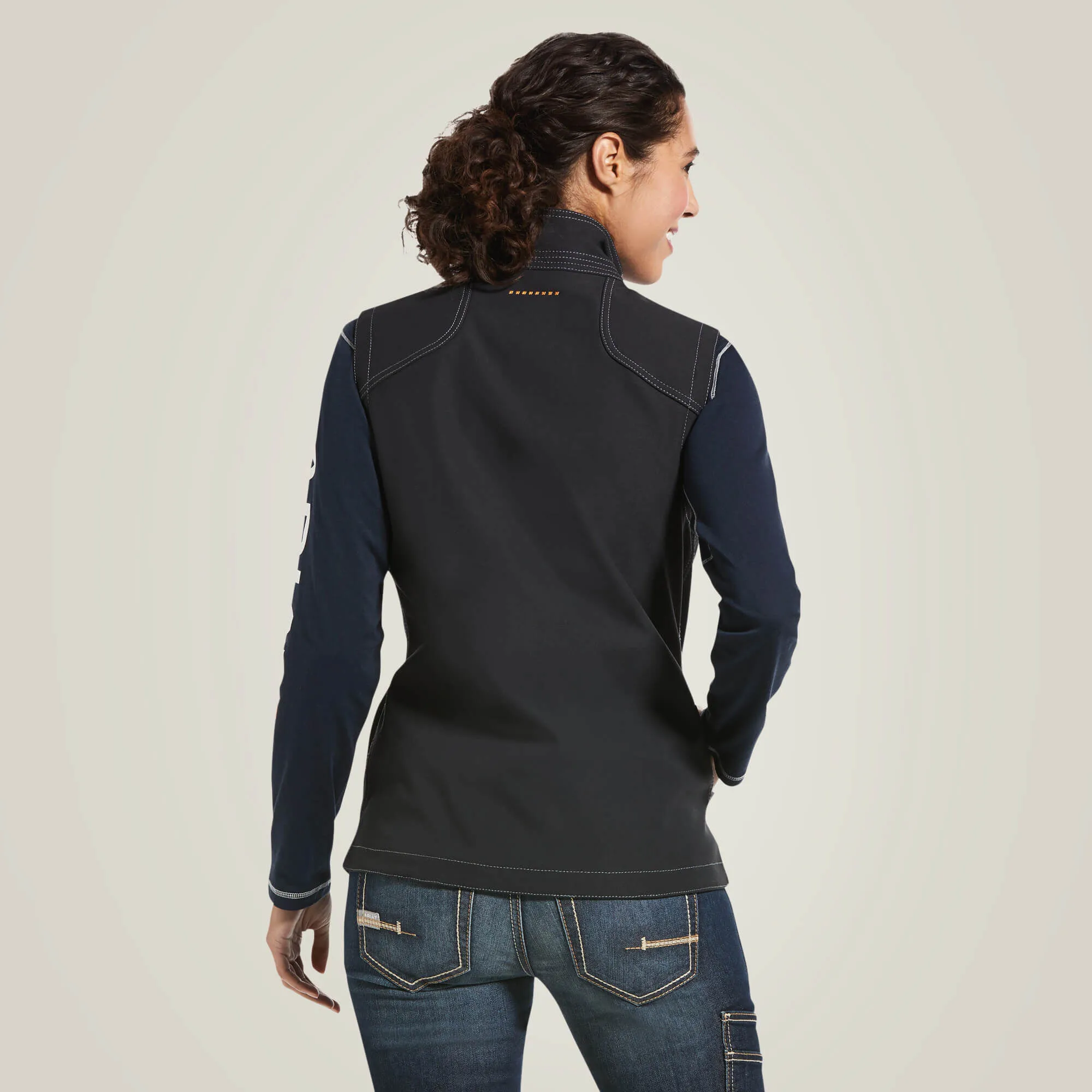 Rebar Stretch Canvas Softshell Vest