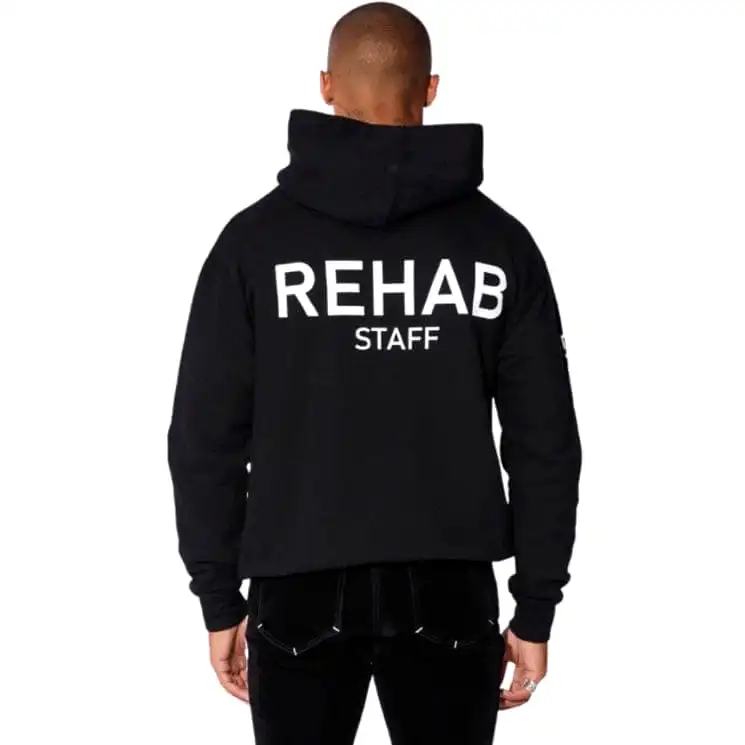 RTA Rehab Staff Hoodie (Black Rehab) MU23K622