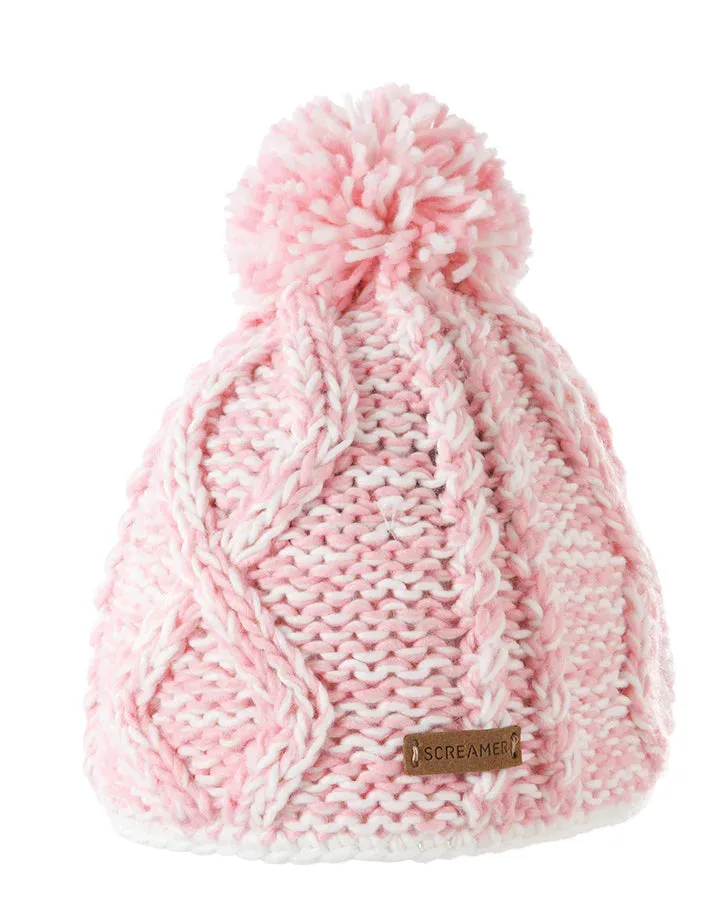 SCREAMER KIDS ROBBI BEANIE PINK