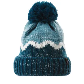 SCREAMER KIDS ZIGGY BEANIE TEAL BLUE